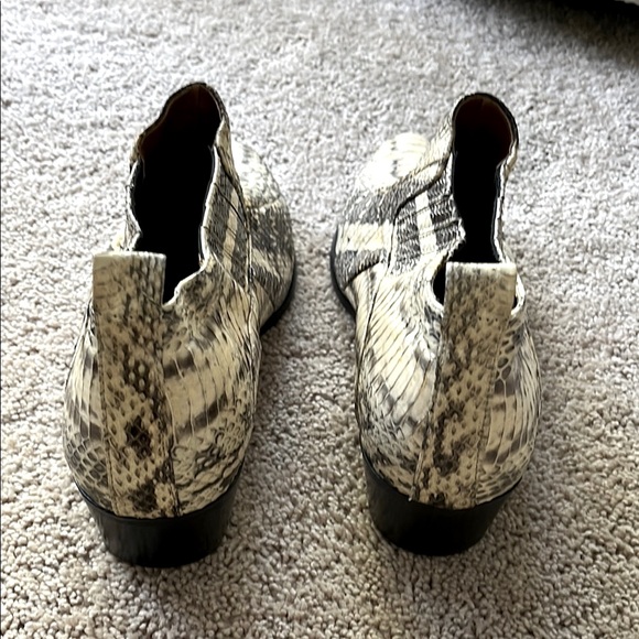 Vintage Real Snakeskin Men's Ankle Boots - Picture 6 of 8